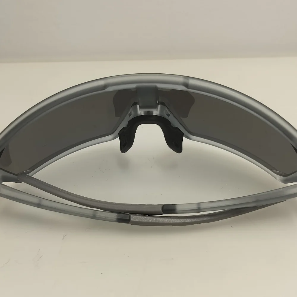 Sport Shield Sunglasses - Gray Frame with Smoke Lenses Pre-owned